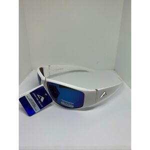 Arctic Blue Wrap Around Sunglasses Blue Tech Lens UV400 Protection